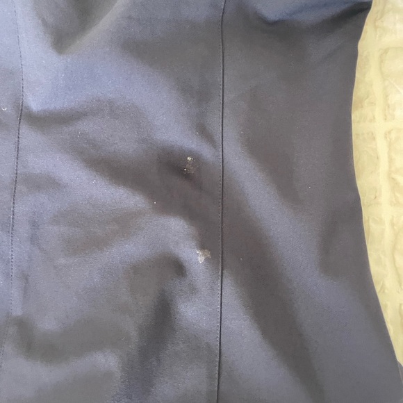 Cinq a Sept Blue McKenna Midi Long Sleeve Sheath Dress - Picture 16 of 16